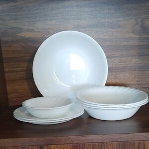 Corelle White Dinnerware Set